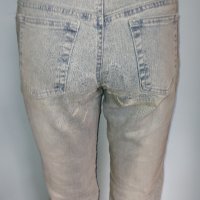 Еластични накъсани дънки с висока талия за над ботуши / bootcut, снимка 7 - Дънки - 28526769