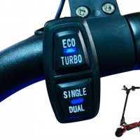 Бутон single dual eco turbo за електрическа тротинетка, снимка 1 - Други спортове - 38123154