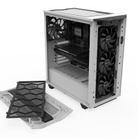 be quiet! кутия Case ATX - Pure Base 500DX White - BGW38, снимка 7 - Други - 43145424