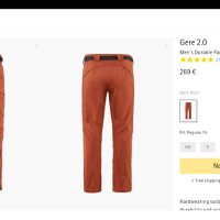 Klattermusen GERE 2 Durable Pants размер XL за лов панталон със здрава брезентова материя - 690, снимка 3 - Екипировка - 43528028