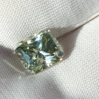 Спешно Уникален Промоция ТОП  Фенси Мойсанит диамант Moissanite Diamond Ледено бяло,3 карата, снимка 13 - Други - 34232229