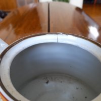 Стар порцеланов чайник, снимка 7 - Антикварни и старинни предмети - 40874284
