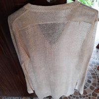 Ленена блуза, снимка 3 - Блузи с дълъг ръкав и пуловери - 37200712