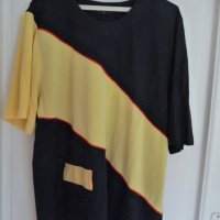 Дамски комплект от трико - блуза и горнище, снимка 2 - Комплекти - 38093765