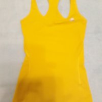 Марков оригинален потник ADIDAS, слънчево жълто , спортен модел , еластан, хубава стегната материя, снимка 3 - Спортни екипи - 37476649