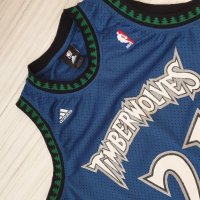 Adidas NBA  Timberwolves GARNETT # 21 Mens Size М ОРИГИНАЛ! МЪЖКИ ПОТНИК!!, снимка 1 - Спортни дрехи, екипи - 37603641