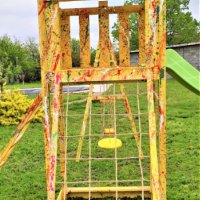 Детска дървена площадка, Детски кът на открито, Съоръжение за игра, снимка 9 - Други - 40508299