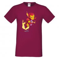 Мъжка тениска Marvel Iron Man Игра,Изненада,Подарък,Геймър,, снимка 13 - Тениски - 36790701