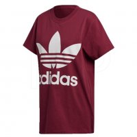 Adidas Trefoil Tee - страхотна дамска тениска, снимка 3 - Тениски - 32751327