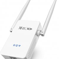 WiFi репитер, MECO AC750 Dual Band WiFi, 2.4/5GHz, повторител/точка за достъп/рутер ,Ethernet порт, снимка 1 - Рутери - 37712600