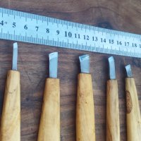 Комплект професионални длета за дърворезба , снимка 2 - Други инструменти - 43930376