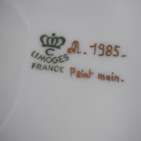 LIMOGES - френски порцелан - чайник - уникат, снимка 4 - Антикварни и старинни предмети - 35109225