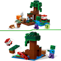 НОВИ! LEGO® Minecraft™ 21240 Приключение в блатото, снимка 3 - Конструктори - 44875173
