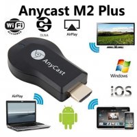 Smart устройство Anycast M2 Plus, за безжично свързване на телефон, лаптоп и таблет с телевизор, снимка 2 - Други - 38406183