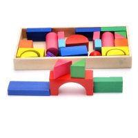 Дървени блокчета за редене на фигурки, снимка 2 - Игри и пъзели - 40832135