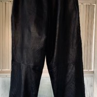 Модерен кожен панталон агнешка кожа, снимка 5 - Панталони - 38275605