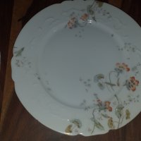Лот луксозни стари антикварни чинии порцелан Лимонж Limoges, снимка 3 - Антикварни и старинни предмети - 43104678