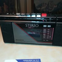 sanyo m-s200f stereo-made in japan-внос switzerland, снимка 7 - Радиокасетофони, транзистори - 28683558