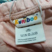 Детски бебешки шорти Kuniboo размер 74/80 за 6-12 месеца, снимка 2 - Панталони и долнища за бебе - 39556067
