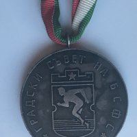 Медал ГС на БСФС, 49mm, снимка 1 - Други ценни предмети - 32300744