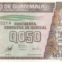 ½ кетцал 1998, Гватемала, снимка 1 - Нумизматика и бонистика - 35287369