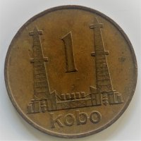 1 кобо 1973 Нигерия, снимка 1 - Нумизматика и бонистика - 32881150
