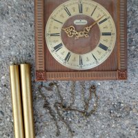 оригинален стенен часовник Junghans първата половина на ХХ  век Original wall clock Antique German, снимка 2 - Антикварни и старинни предмети - 26108454