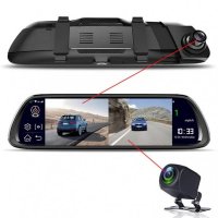 Видеорегистратор Android 8 с огледало монитор,4G, GPS и камера за паркиране, снимка 7 - Аксесоари и консумативи - 33605326