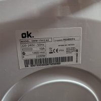 продавам пералня OK  в изрядно състояние на  3 месеца, снимка 6 - Перални - 43914993