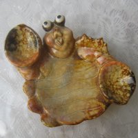 Керамика пепелник жаба, снимка 7 - Други - 33194927