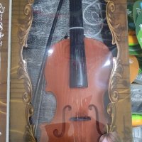 Цигулка,с батерии или лък, снимка 1 - Играчки за стая - 33362751