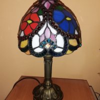 Лампа в стил Тифани , снимка 5 - Настолни лампи - 43761881
