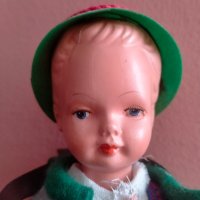 Колекционерска кукла Westo Germany Celluloid 21 см, снимка 12 - Колекции - 44065155