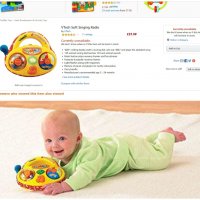 Бебешко радио Vtech и Крокодилче с български песни, снимка 3 - Музикални играчки - 29013740