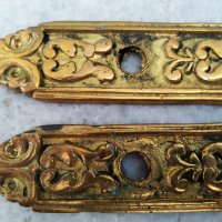 два бронзови шилда за врата , снимка 2 - Антикварни и старинни предмети - 26497558