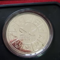 1 сребърен долар 1978 година Канада Елизабет II сребро в ТОП качество, снимка 2 - Нумизматика и бонистика - 35285097