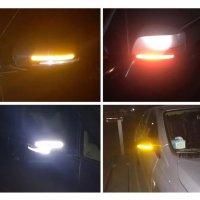 Светлоотразители за огледала на автомобил , снимка 1 - Аксесоари и консумативи - 32432388