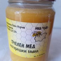 Уникален натурален планински мед МАГАРЕШКИ БОДИЛ 900 гр., снимка 1 - Пчелни продукти - 43087144