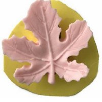 Есенно листо Чинар индрише силиконов молд форма фондан гипс шоколад, снимка 1 - Форми - 37537160