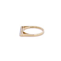 Златен дамски пръстен 1,72гр. размер:53 14кр. проба:585 модел:20427-2, снимка 3 - Пръстени - 43034670