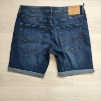 Мъжки къси дънки Jack&Jones размер XL, снимка 5 - Къси панталони - 43242055