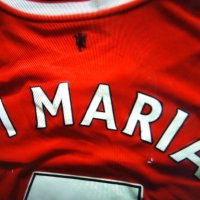 Манчестър Юнайтед футболна тениска маркова на Найк от сезон 2014-15  №7Анхел Ди Мария размер ХЛ юн, снимка 7 - Футбол - 39114772