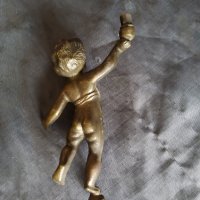 стара бронзова фигура-момче, снимка 3 - Антикварни и старинни предмети - 35621631