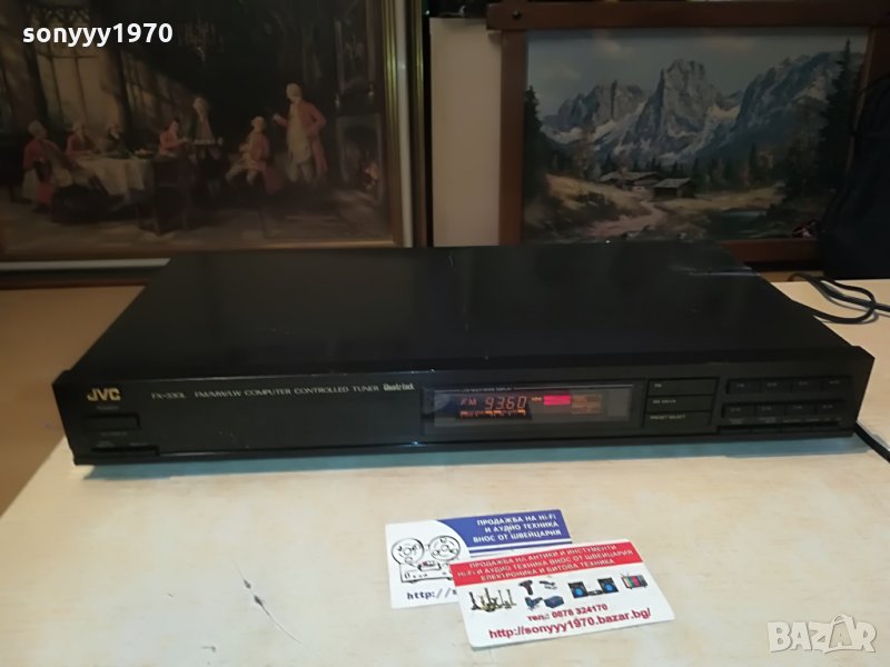 jvc fx-330lbk stereo tuner-japan 3105211228, снимка 1