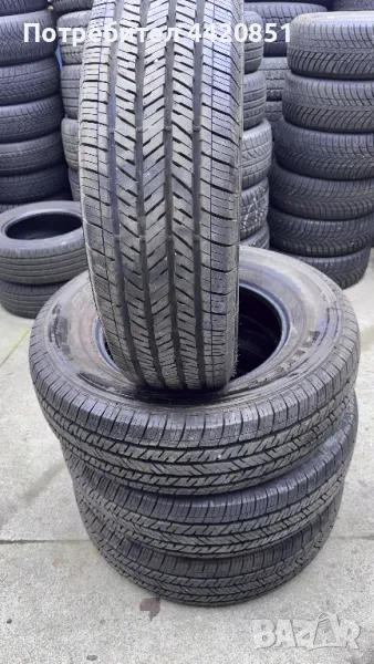 Комплект Гуми Bridgestone x4 Летни в Перфектно Състояние, снимка 1