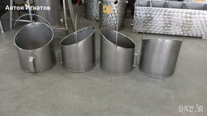 Ведро за овче мляко. Ведро за доене на овце., снимка 1