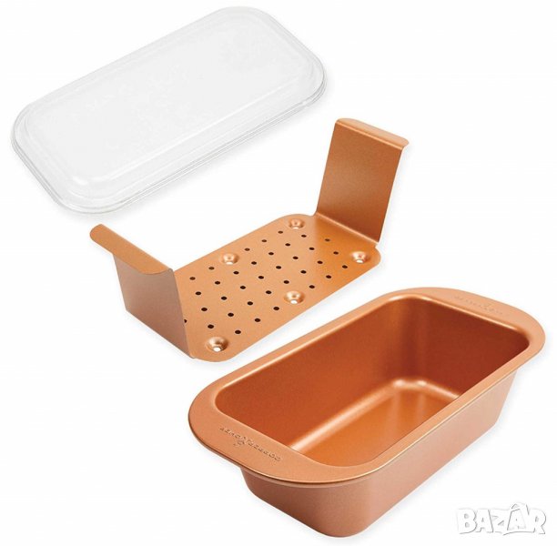 Тава с незалепващо покритие - Perfect copper chef, снимка 1