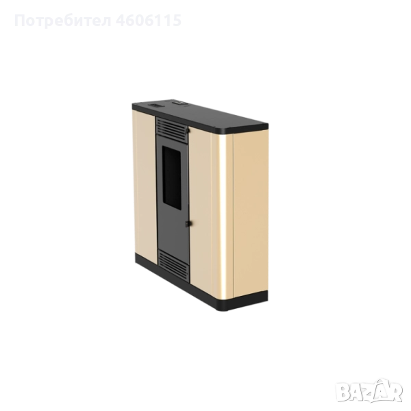 продавам пелетна камина aurora slim mareli суха с въздуховод, 1 800 лв, снимка 1