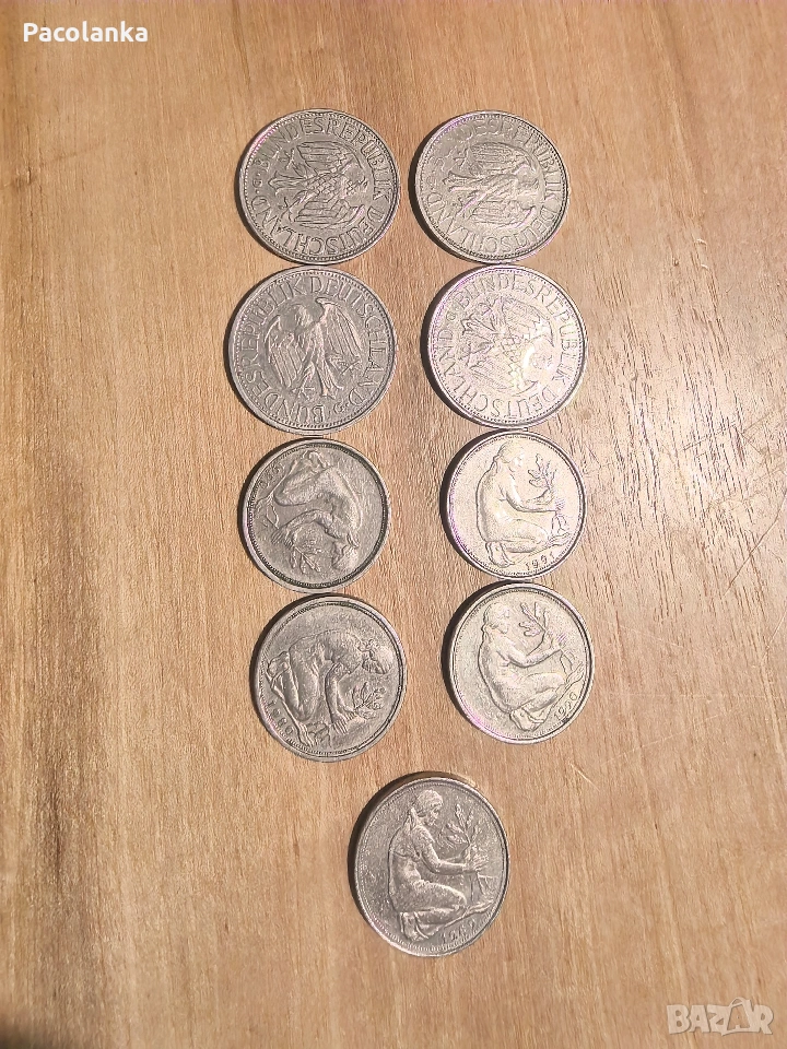 лот deutsche mark, снимка 1