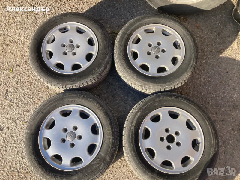 Джанти с гуми за Ауди, Фолксваген, Сеат 5х112 R15, снимка 1